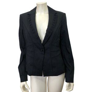 WHITE HOUSE BLACK MARKET ONE BUTTON  BLAZER size 10‎ NWT